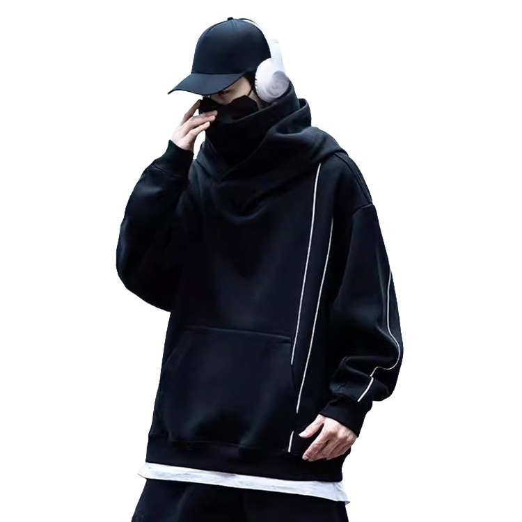 【男女兼用】ボリュームネックパーカー