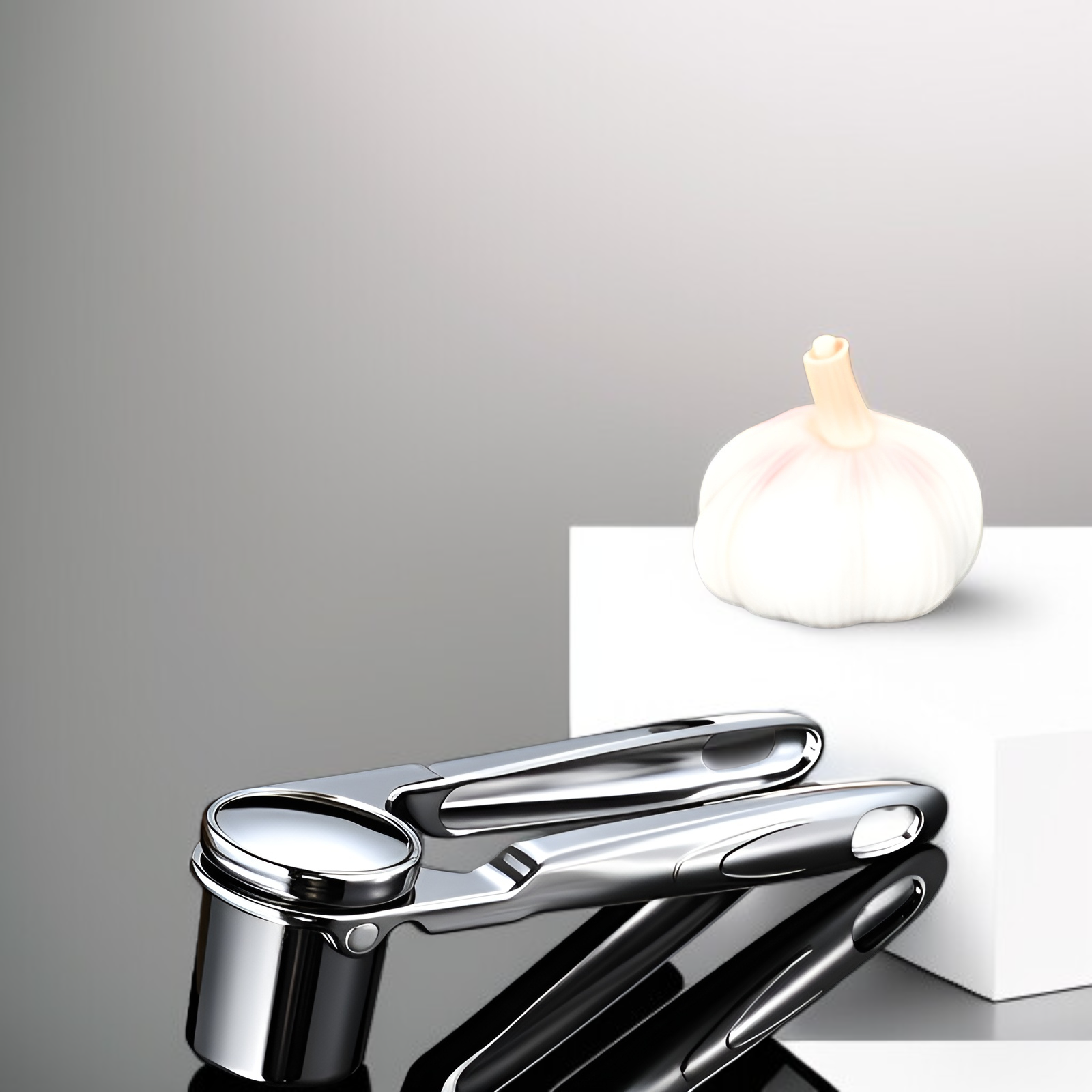 위생적인 수동 마늘 다지기