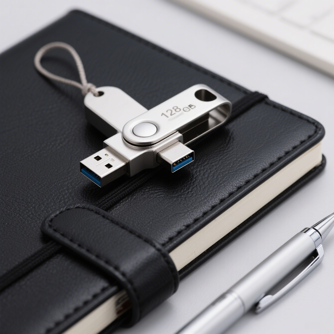 Dvouvratý trojkombinační vysokorychlostní USB flash disk s velkou kapacitou