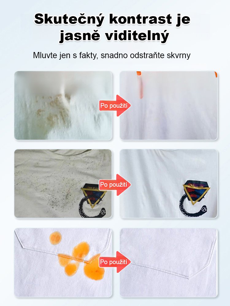 Jít na zesvětlení a rozjasnění aktivním kyslíkem čisticí kapalina na barevné prádlo