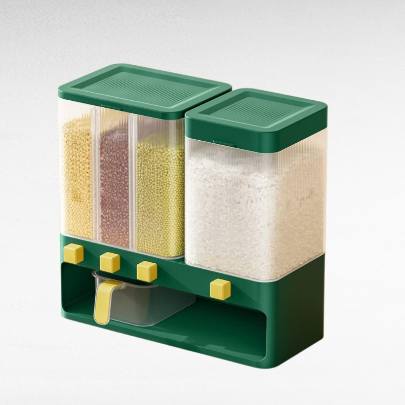 가정용 푸시형 방충·방습 쌀통