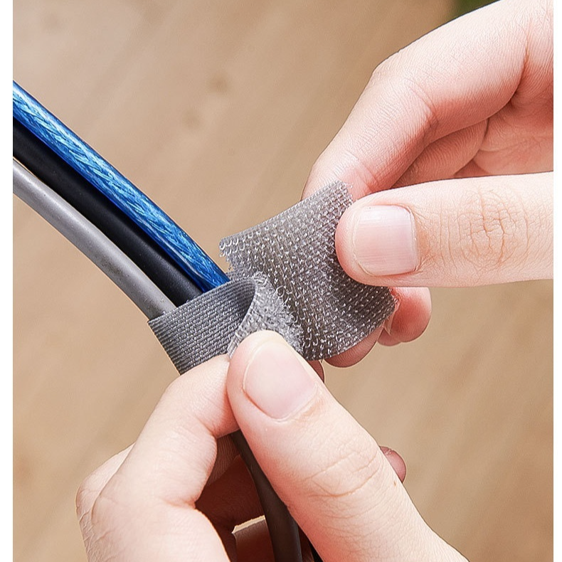 理線器帶背膠收納可黏貼紮帶電源線數據線理線器神器