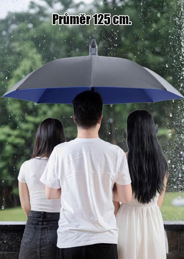 Kompaktní deštník složený do malé velikosti