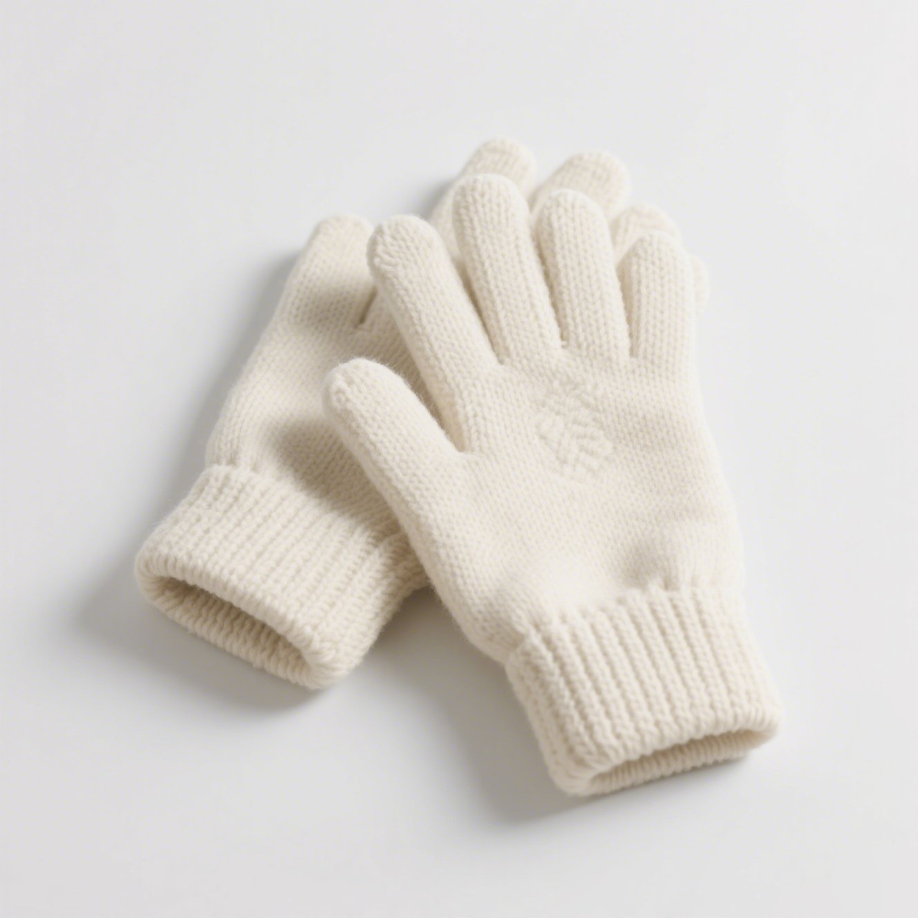 Ručně pletené vlněné rukavice (3 páry) 