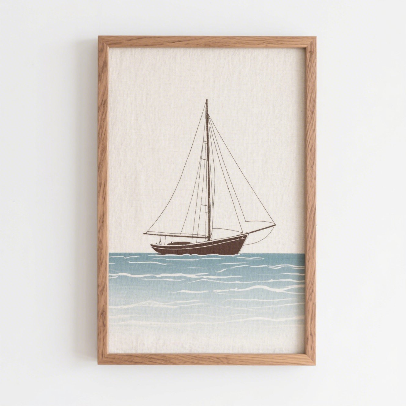 Plachetní loď - nástěnný obraz