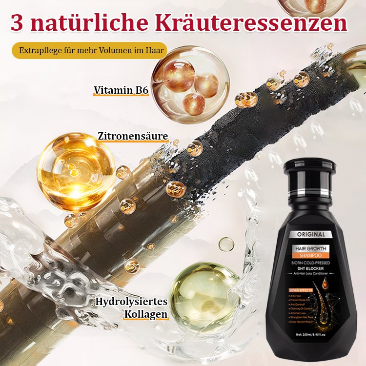 Ingwer-Haarfestigungs- und Haarwuchs-Shampoo