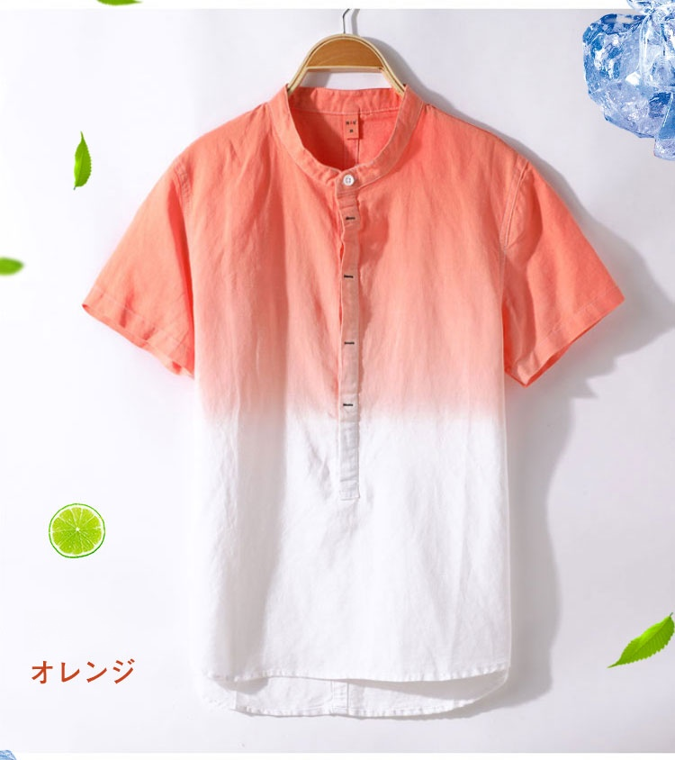 吸汗性に優れたシャツの生地拡大写真