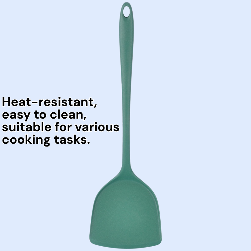 5 Pieces NonStick Cookware Rice Spoon Soup Spoon Silicone Spatula Specialized Cookware Set