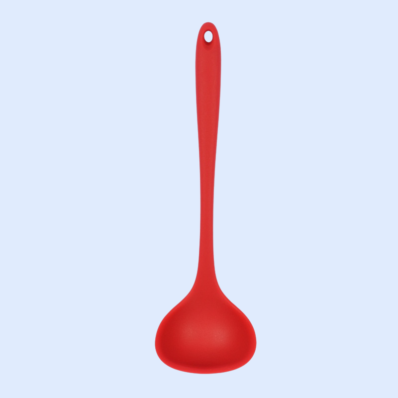 5 Pieces NonStick Cookware Rice Spoon Soup Spoon Silicone Spatula Specialized Cookware Set