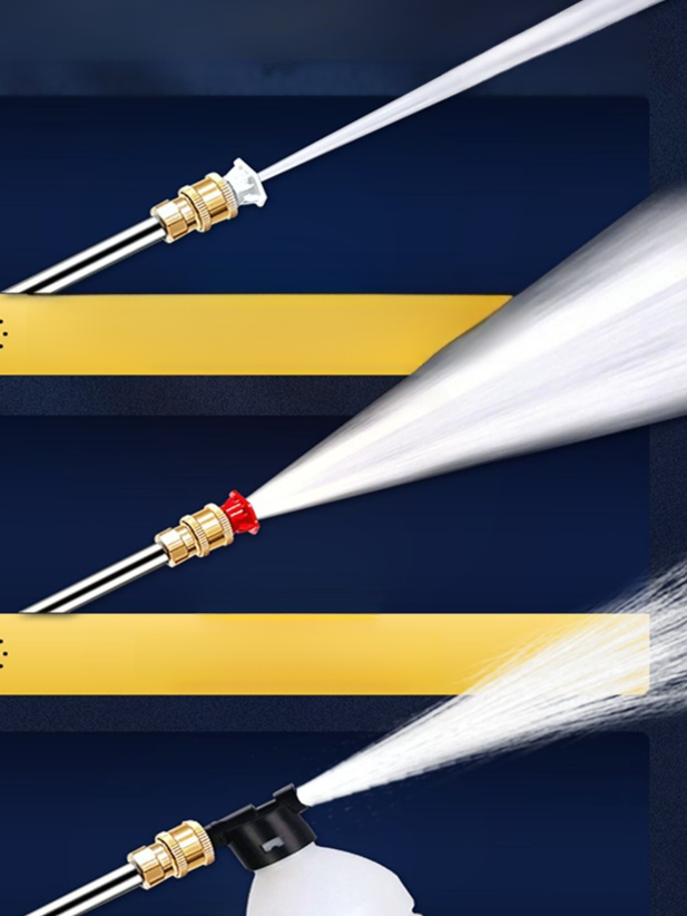 Household electric high-pressure car wash water gun