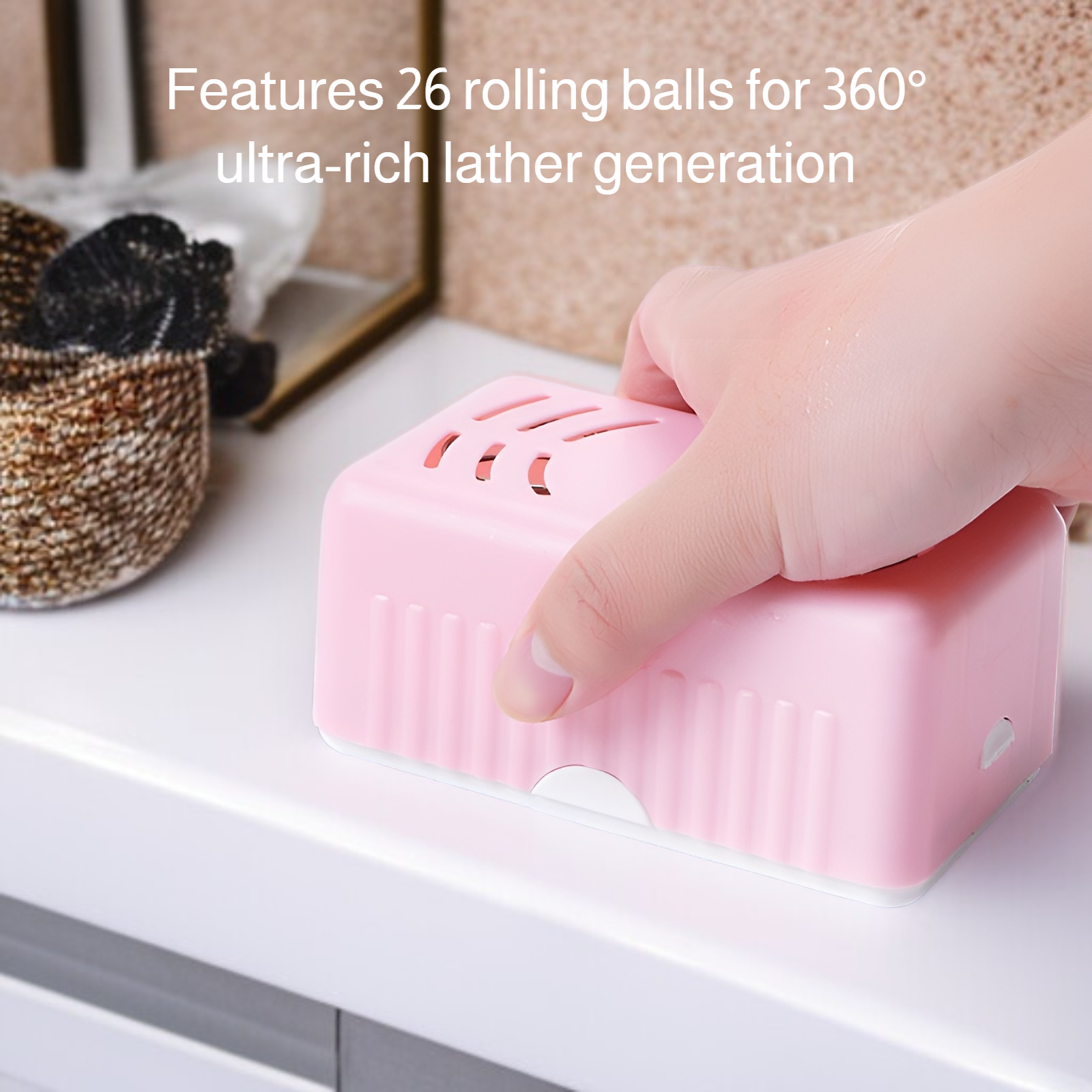 Foaming laundry soap box