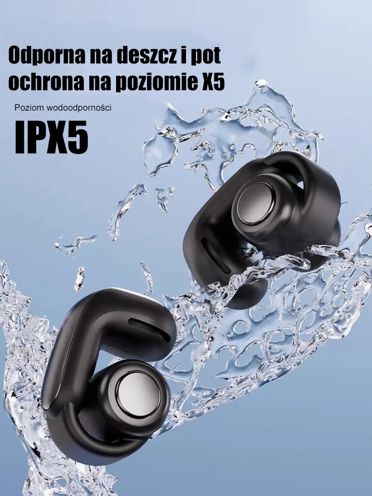 Bestsellerowe sportowe otwarte słuchawki Bluetooth