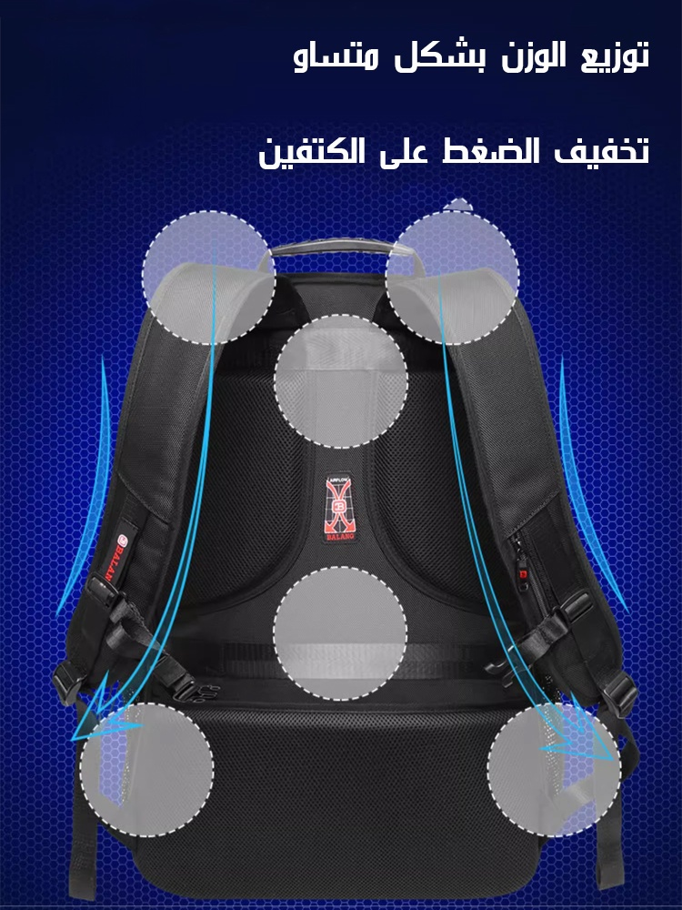 حقيبة ظهر ألمانية متعددة الوظائف كبيرة السعة في الهواء الطلق 