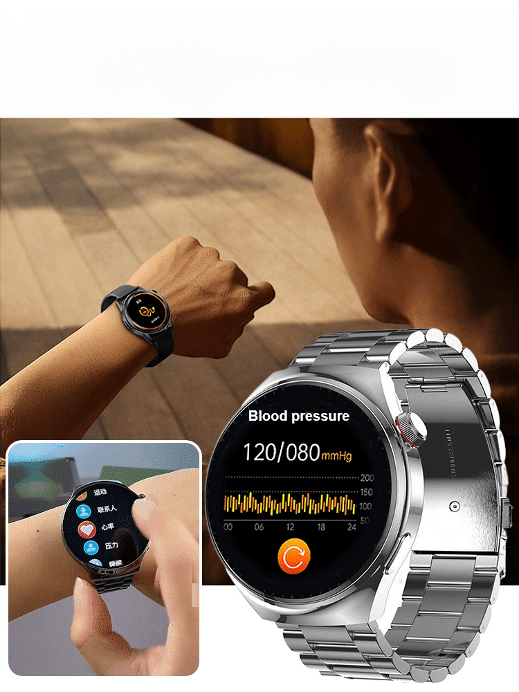 Steel strap Watch4 Pro blood sugar watch