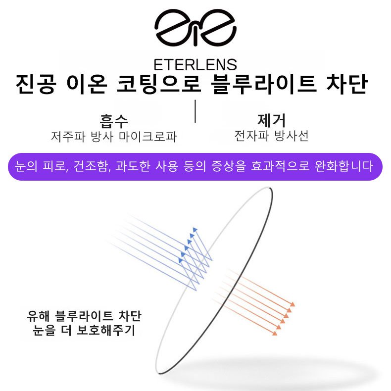 패션 초경량 블루라이트 차단 돋보기 안경