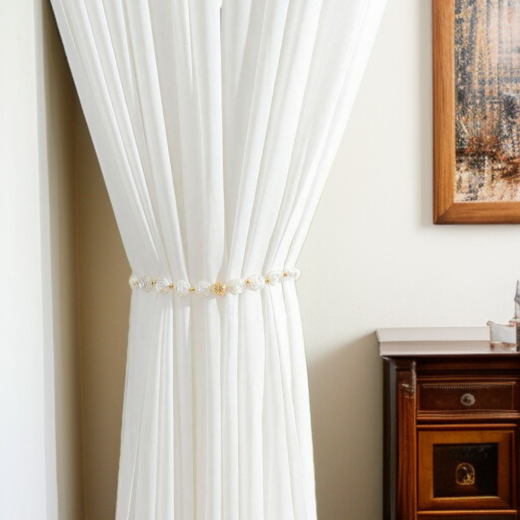 가볍고 고급스러운 고급형 윈도우 스크린 커튼 타이