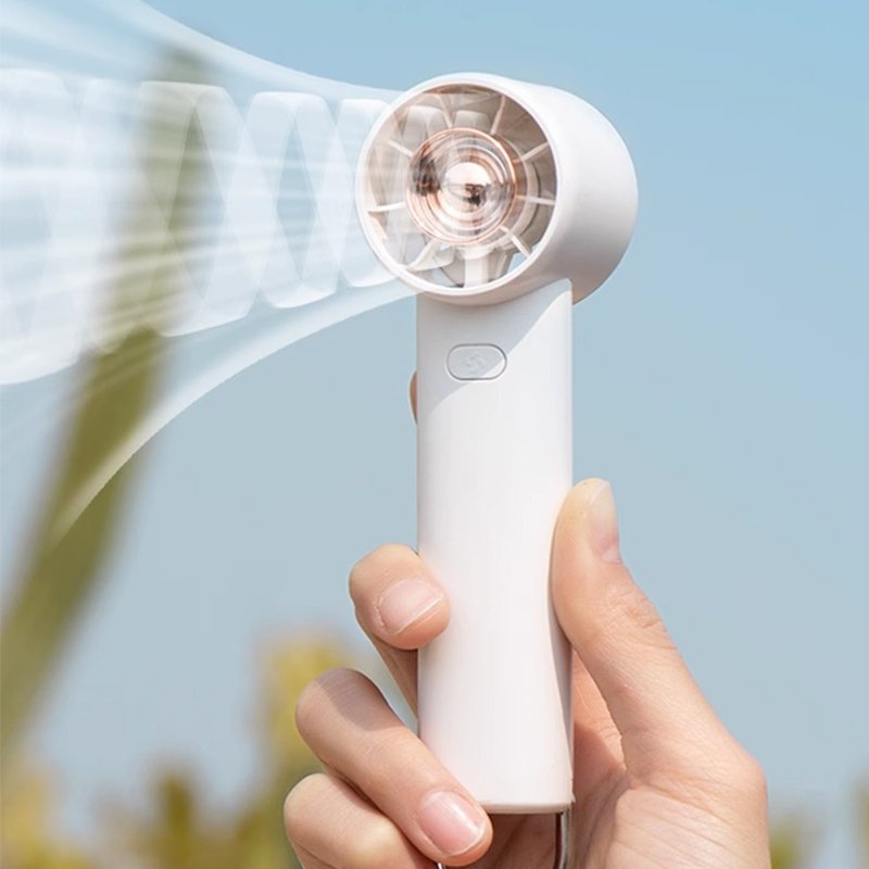 Outdoor handheld fan Turbocharged high wind power three adjustable desktop portable fan