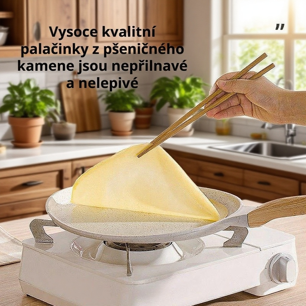  Speciální pánev na smažení kůrky na tisíci vrstvé palačink