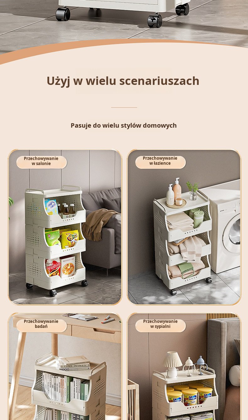 Kosz na brudne ubrania z trwałego materiału