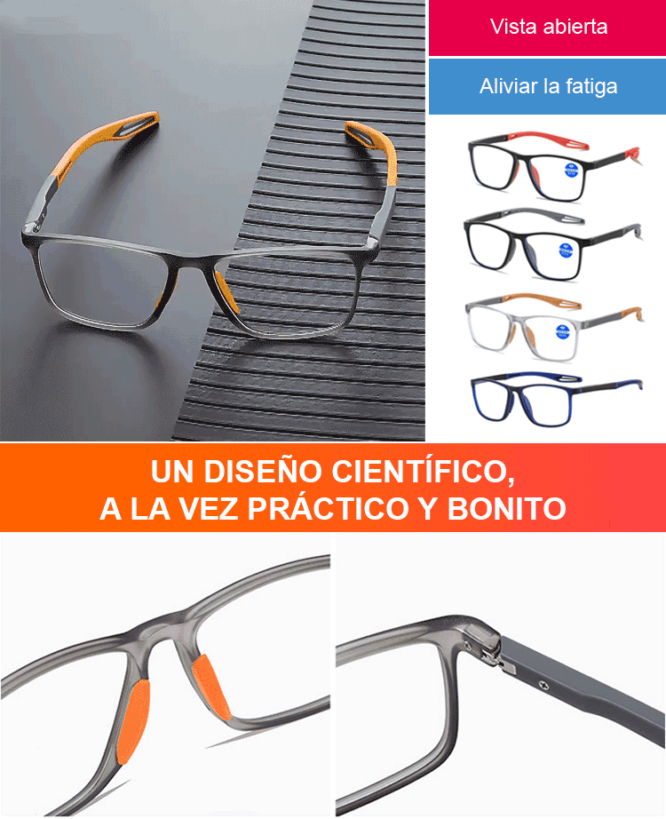 2x1: Gafas de Lectura Ultraligeras Anti-Luz Azul