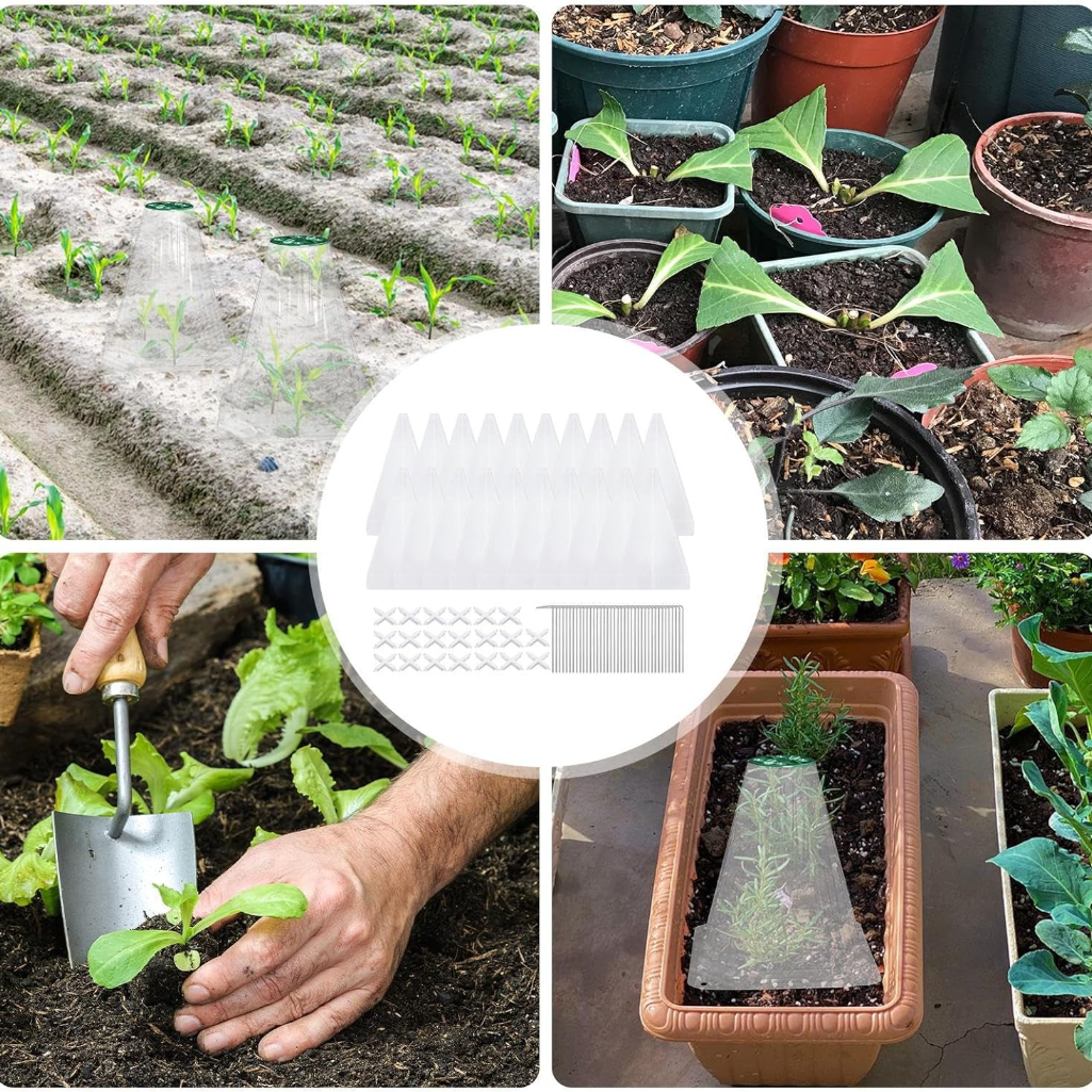 家庭菜園で使える苗ガードカバー