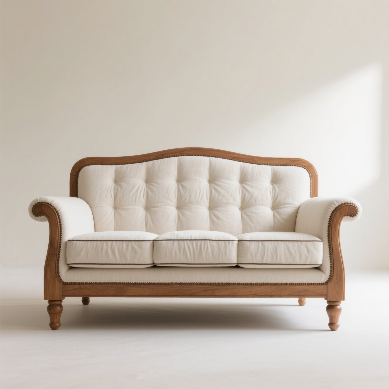 Moderní látková pohovka v obývacím pokoji