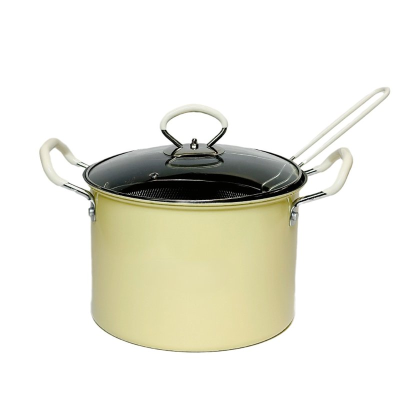 JS-Built-in filter, fuel-saving and non-collapse frying kettle