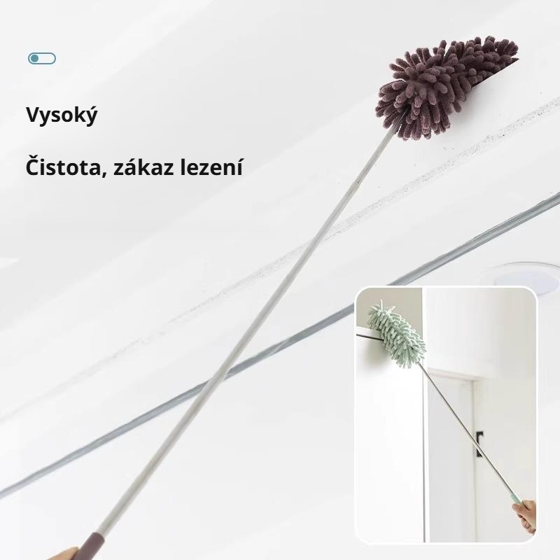 Prachovka z kuřecího peří na domácí úklid, odstraňování prachu z automobilu, zametání pavučin