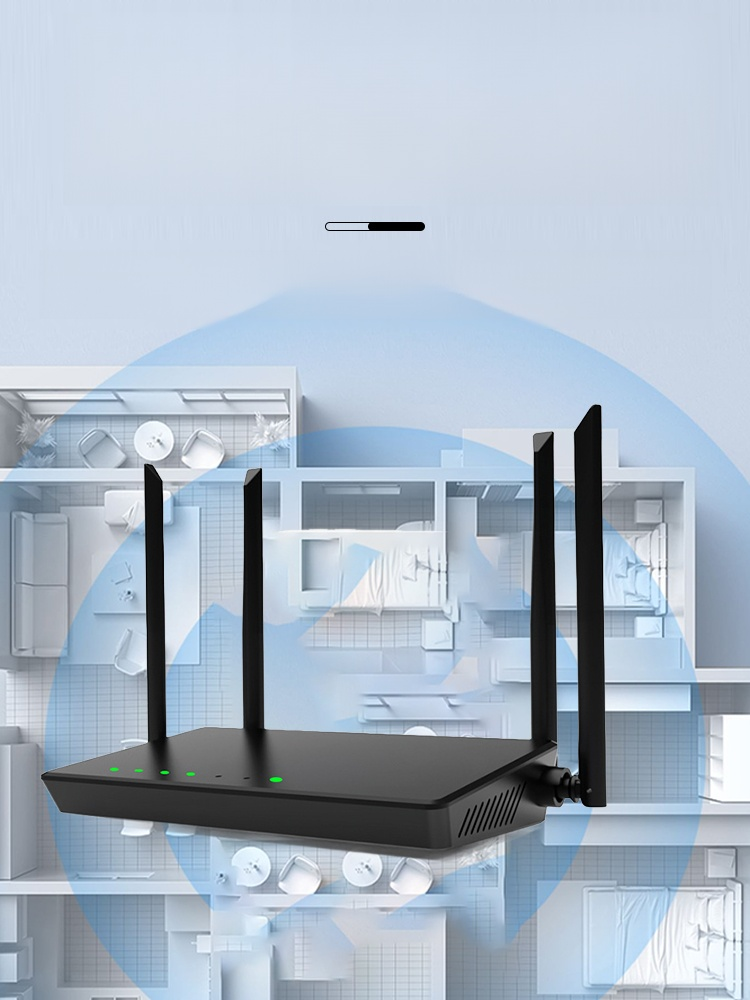 Neuer Hochgeschwindigkeits-WLAN-Signalverstärker.
