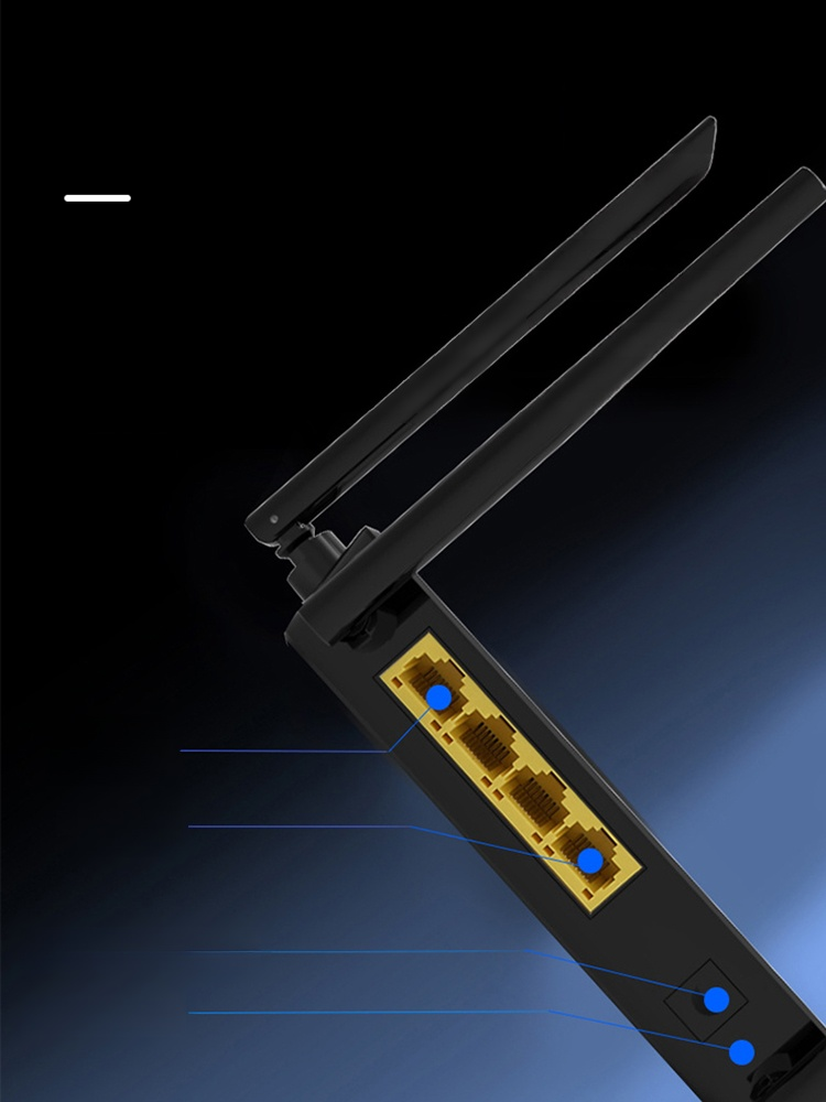 Neuer Hochgeschwindigkeits-WLAN-Signalverstärker.