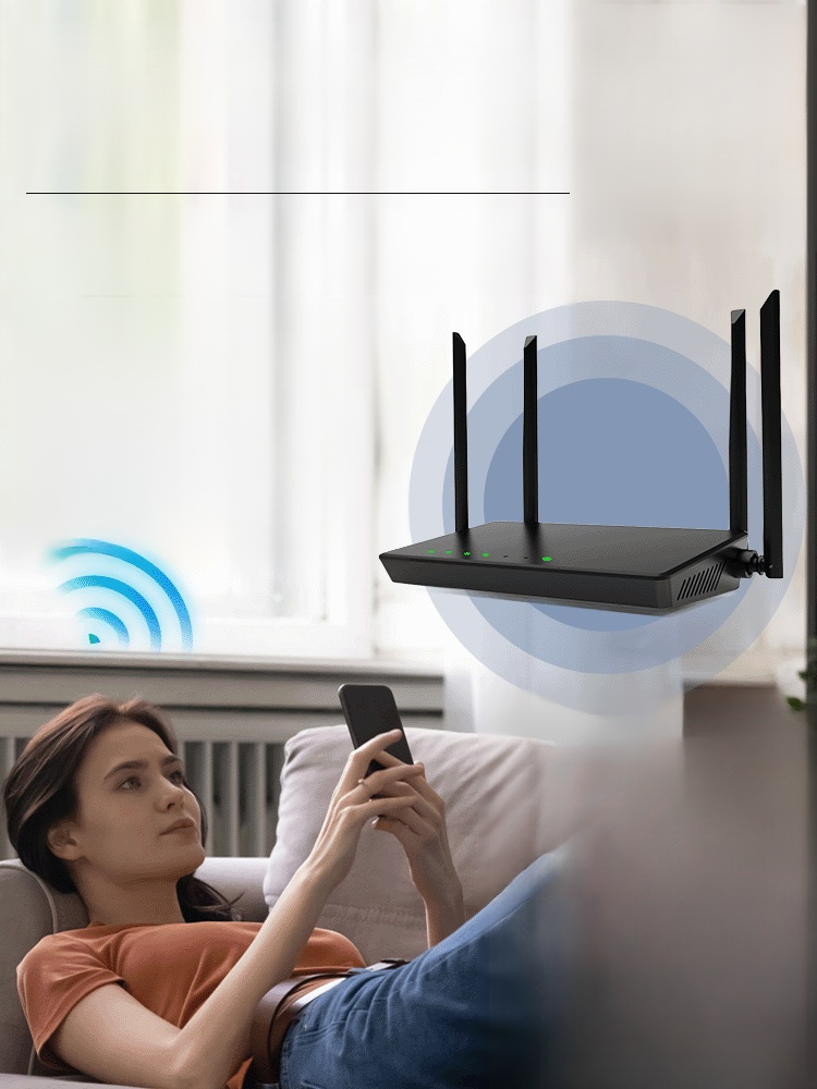 Neuer Hochgeschwindigkeits-WLAN-Signalverstärker.