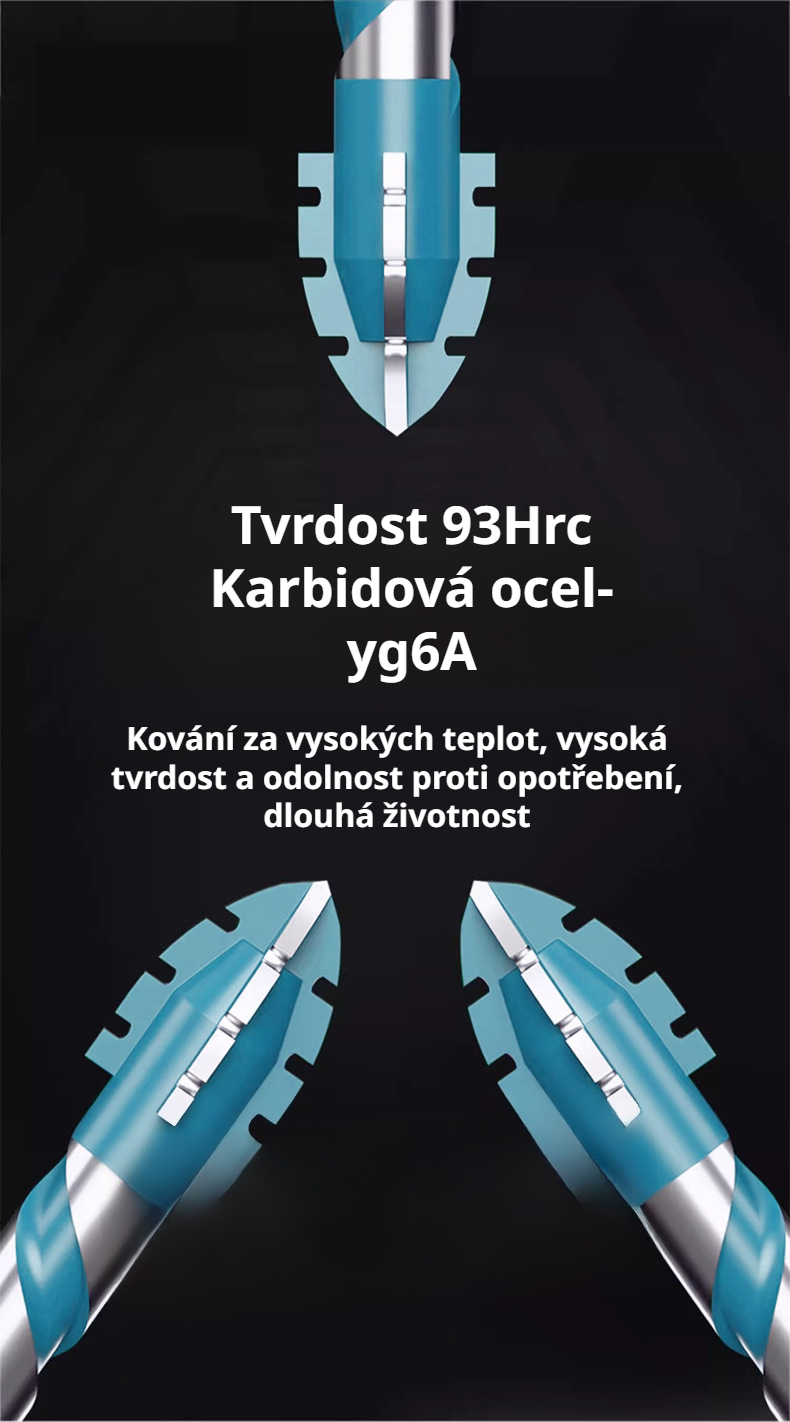 Přesné vrtání do dlaždic bez vody