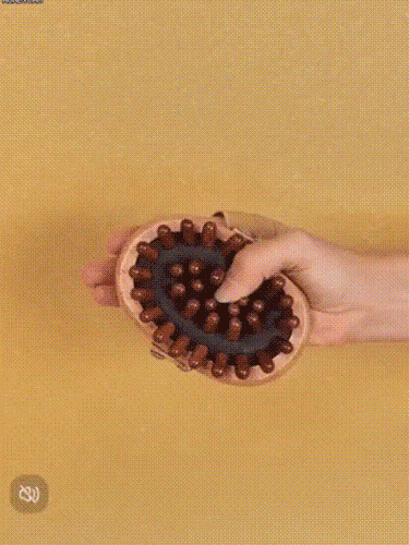 Poduszka powietrzna do masażu meridianów [z dołączonym olejkiem eterycznym rozgrzewającym]