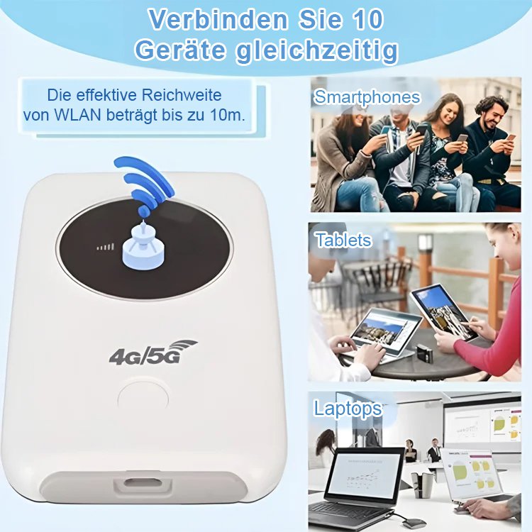 【Internet gratis en el bolsillo】Router 5G