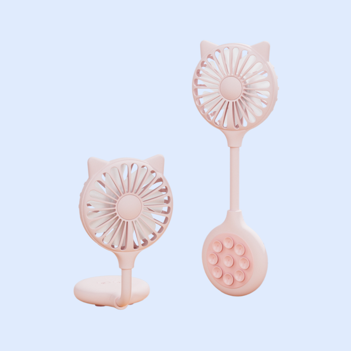 輕量USB小風扇家用吸盤迷你桌上型風扇