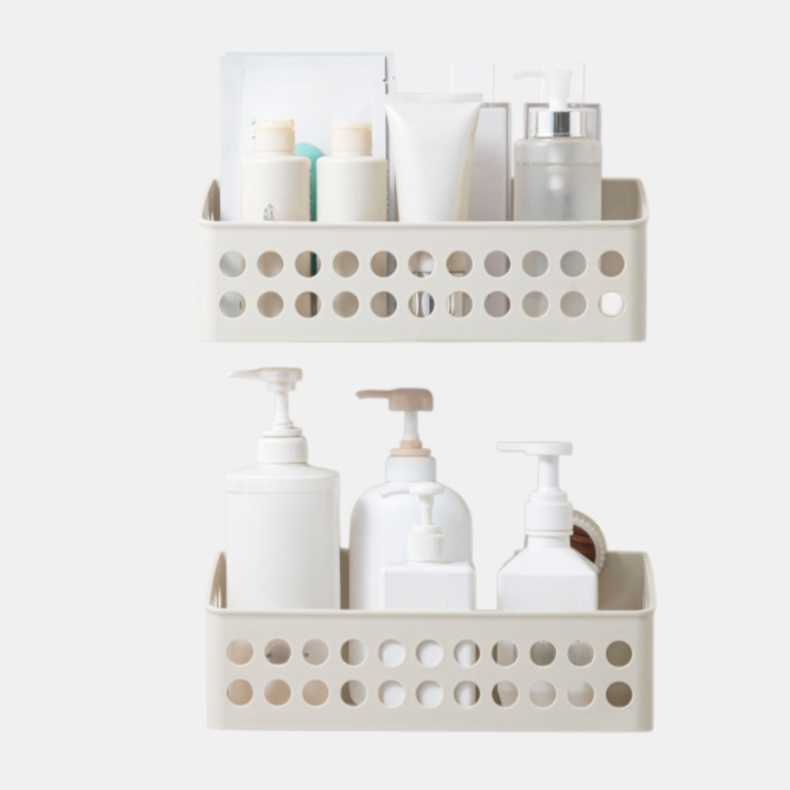 多功能免打孔收納置物架