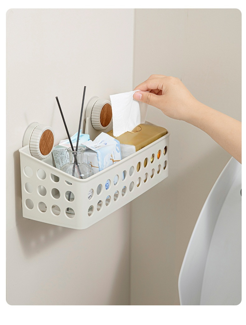 화장실 벽걸이 수납선반 실사용 사진