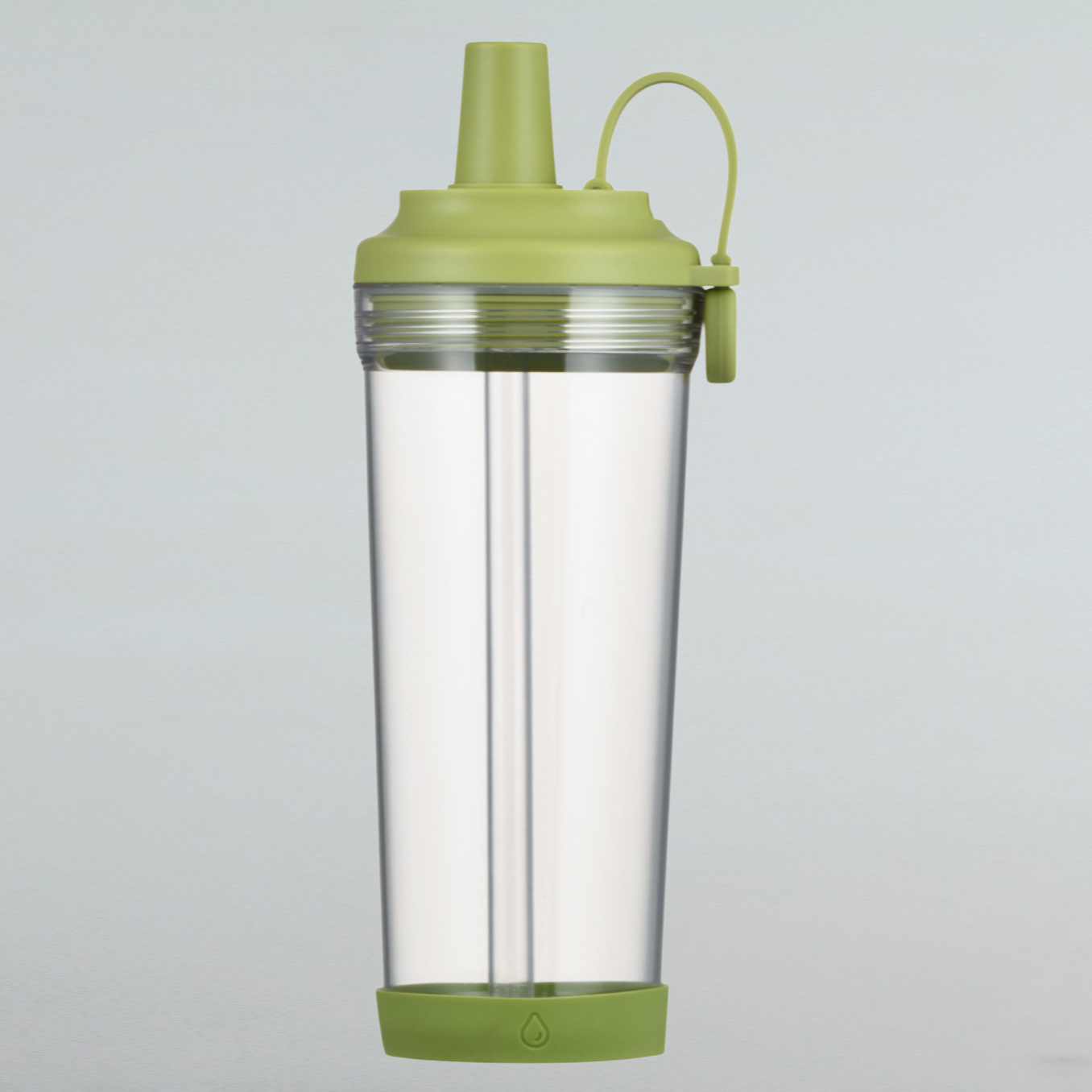 パールミルクティーカップ用の大きな穴が付いた新しいストローカップ、携帯用磁気ハンドルウォーターボトル、ストローウォーターカップ