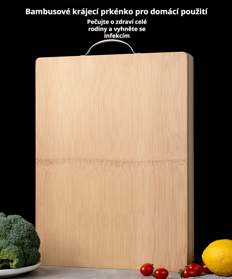 Oboustranná masivní krájecí deska do kuchyně