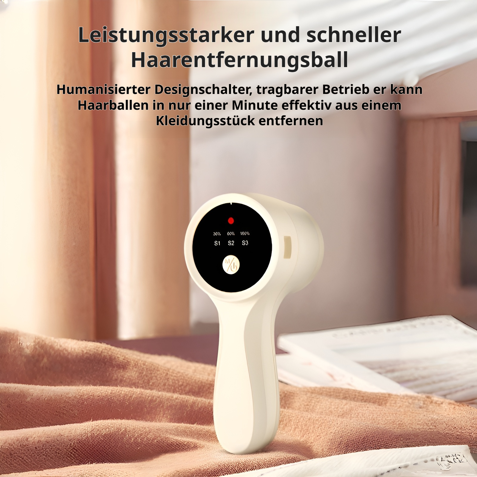 Neuer Haarballschneider, wiederaufladbarer Ballentferner, Kopfschaber, Haushaltsrasierer, Haarstäbch