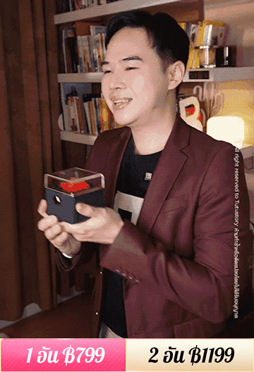 【ความรักเต็มเปี่ยม】กล่องเครื่องประดับหมุนได้