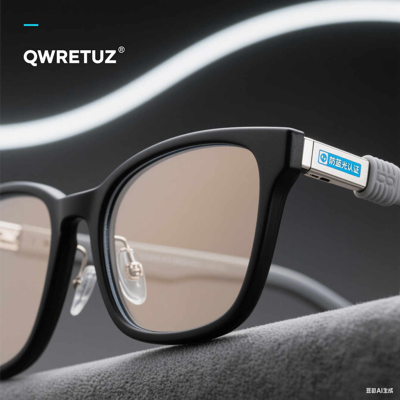 Gafas de lectura a prueba de radiación con tecnología negra