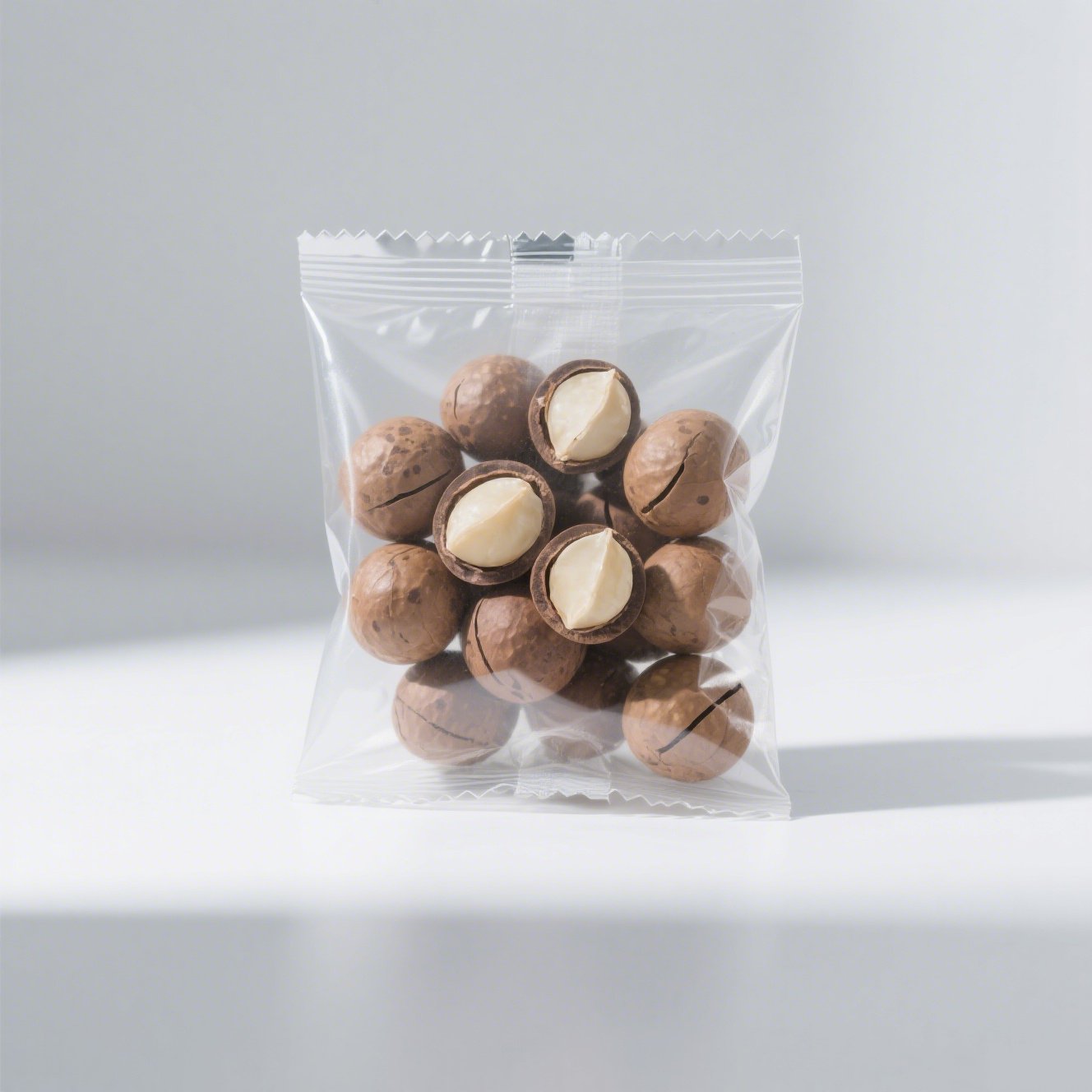 신선한 하와이산 마카다미아 너트 클로즈업