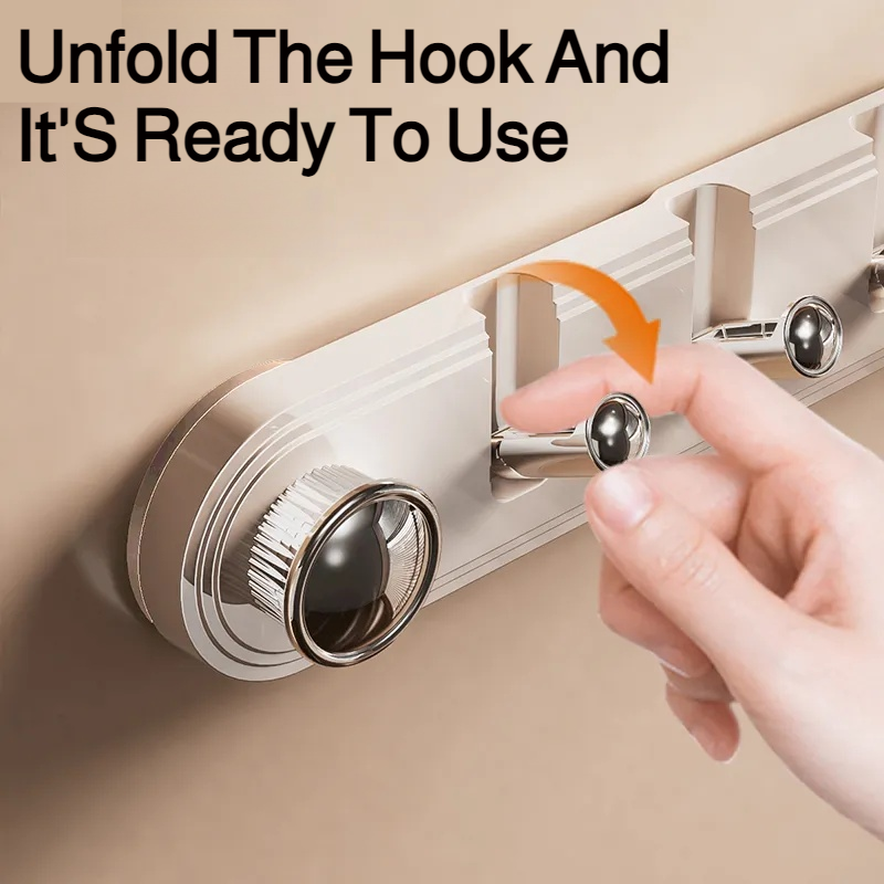No-Drill Heavy Duty Wall Mounted Hook