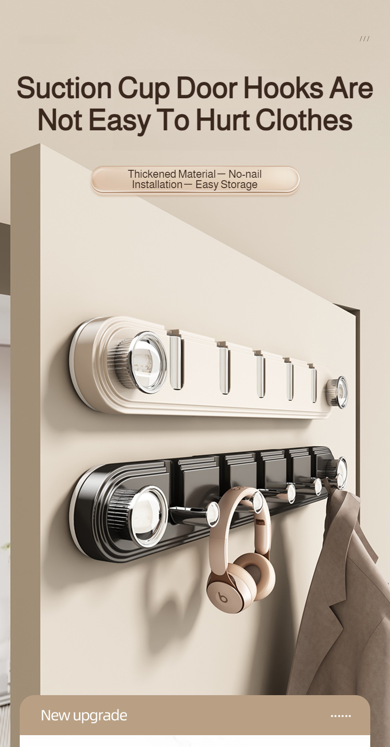 No-Drill Heavy Duty Wall Mounted Hook close-up