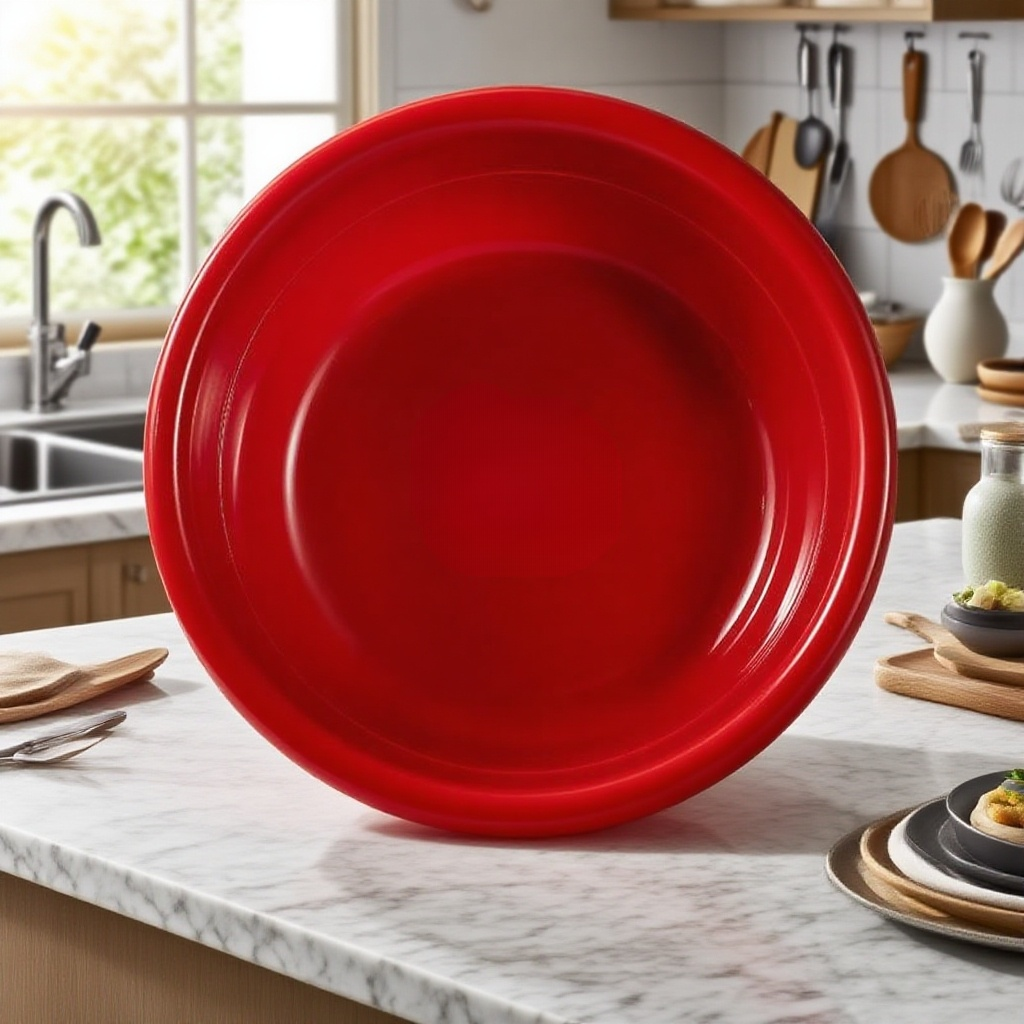 지참금 붉은 세면대