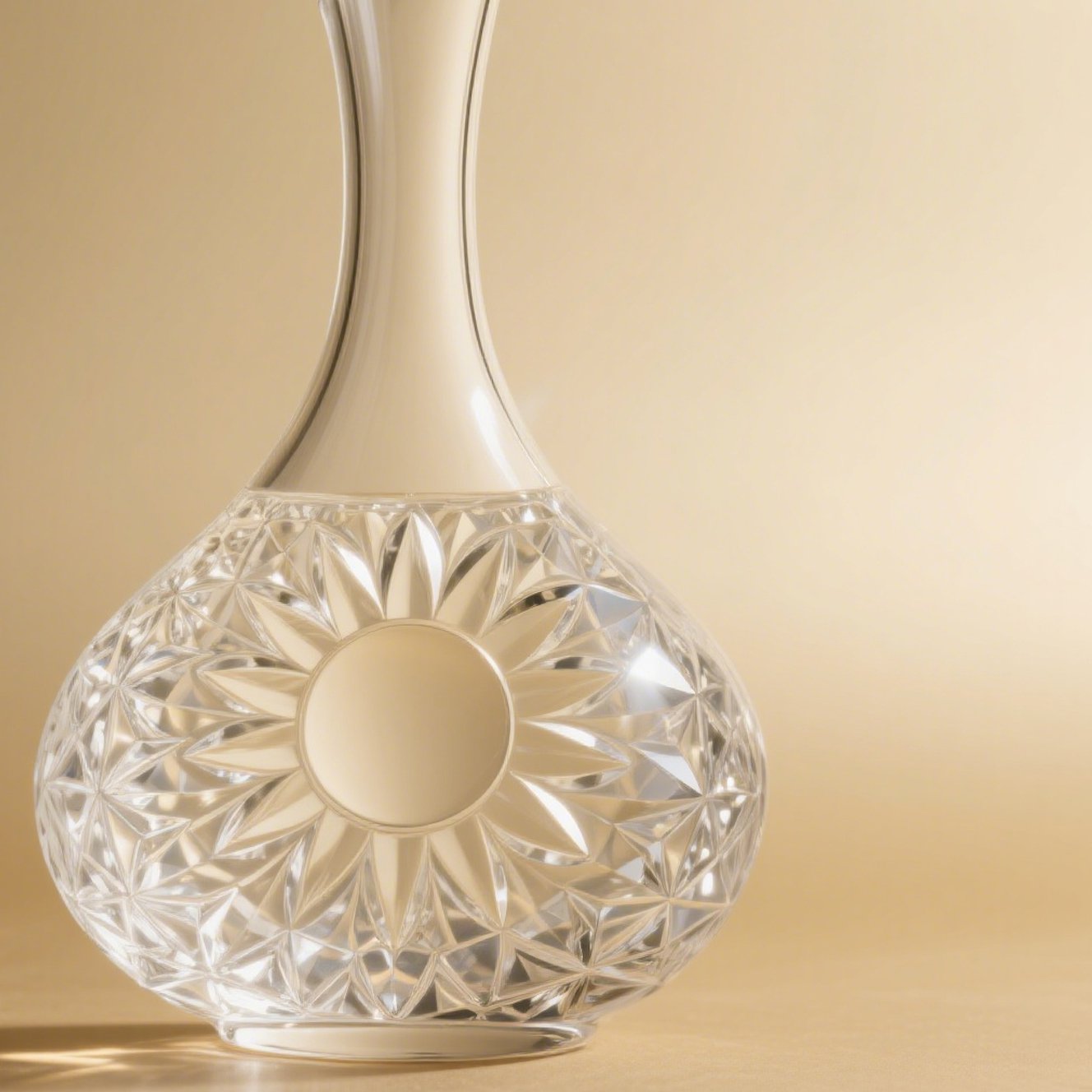 Luxusní dekantér z křišťálu pro servírování vína