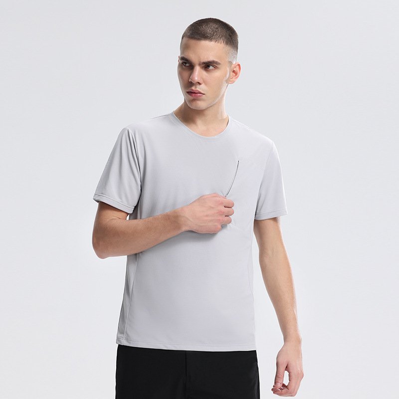 Pánské letní, volnočasové, fitness, dojíždějící, horolezecké, kulaté, rychleschnoucí tričko