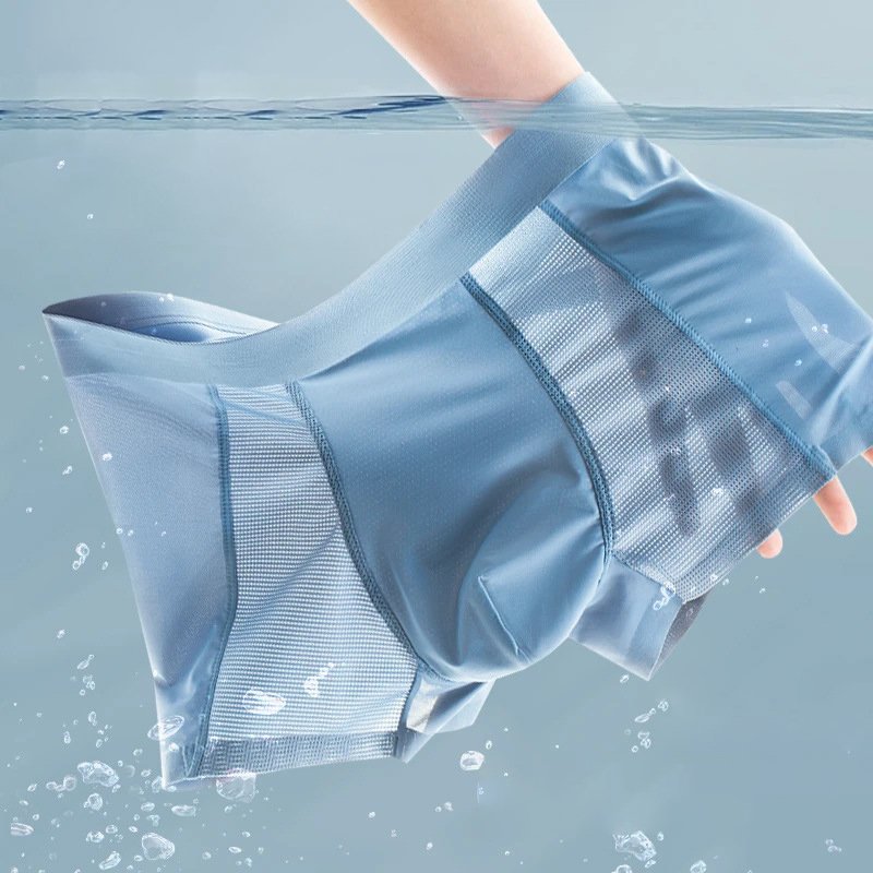 Pánské cool spodní prádlo z ledového hedvábí