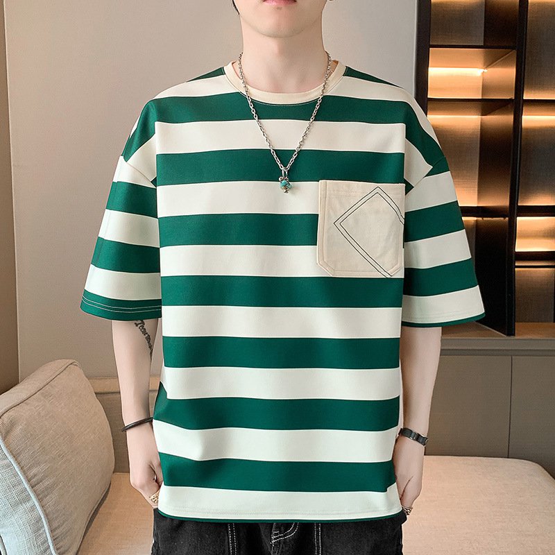 Nové letní pánské tričko s krátkým rukávem